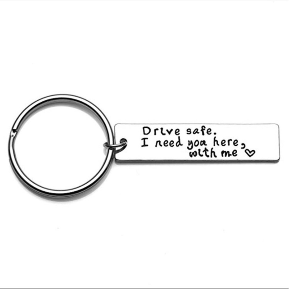 💗NEW ARRIVAL! 🚙 🔑 Drive Safe “ keychain